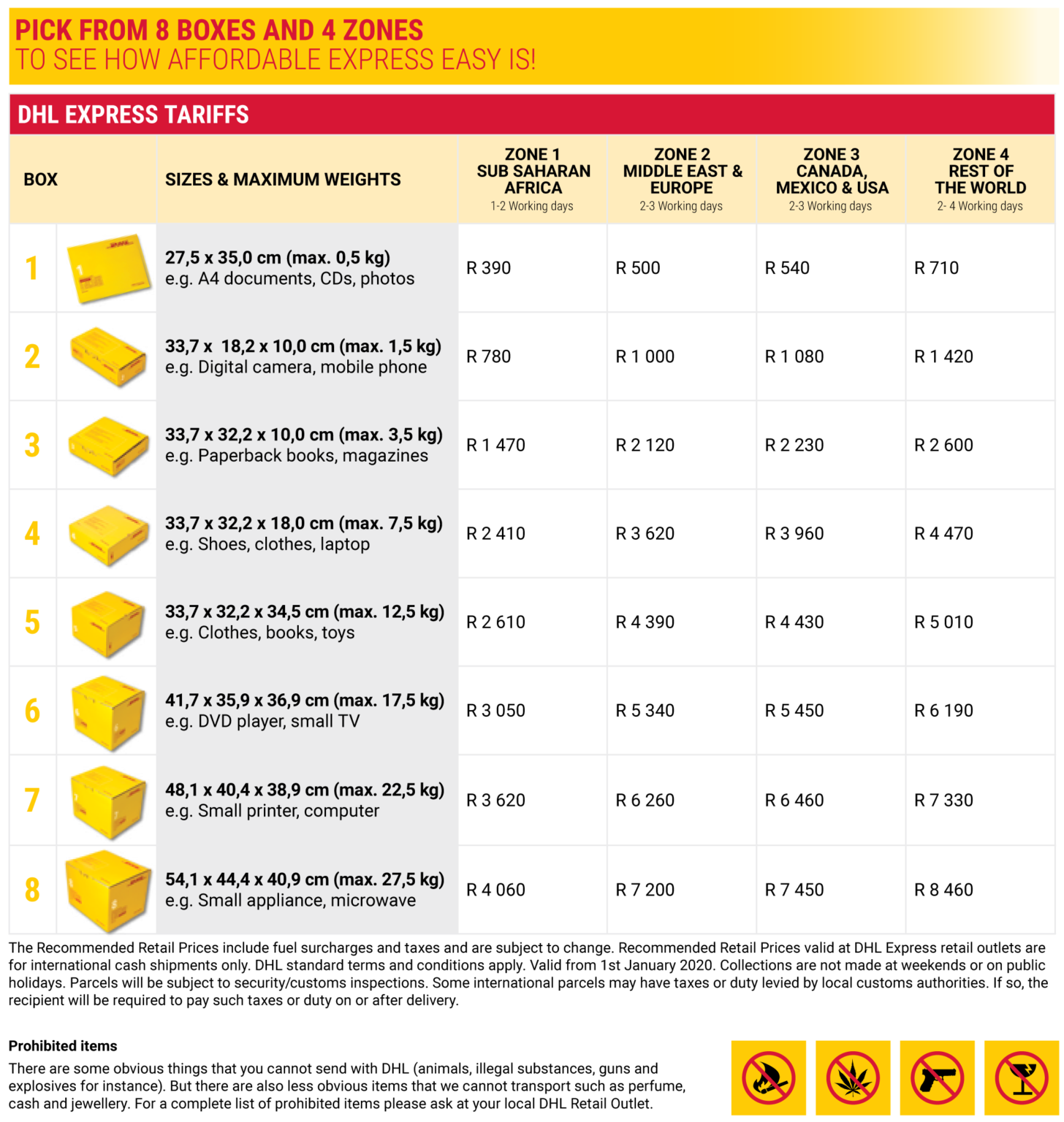 International Courier A Proud DHL Retail Outlet 3 1 Cape Gate